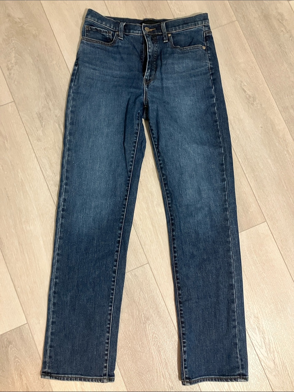 Uniqlo , women’s 27 x 32 inseam high rise jeans